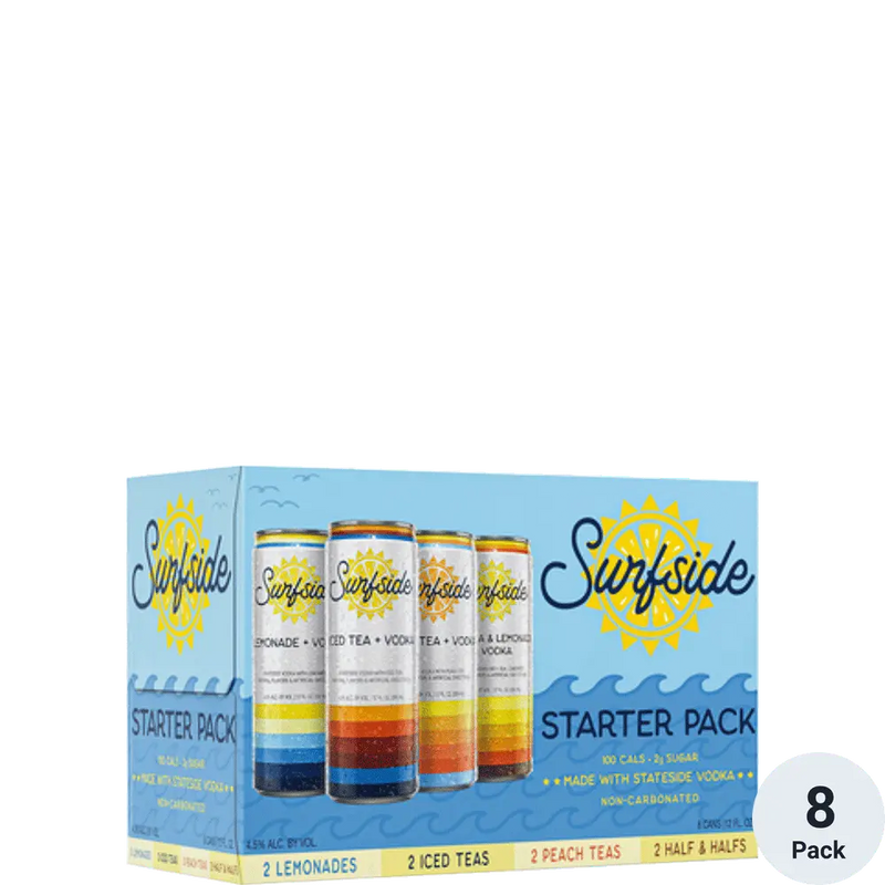 Surfside Tea Variety Pack - Ready-to-Drink Cocktail bottle available at Buffalo House Liquor & Wines