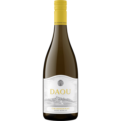 Daou Chardonnay 750ML Front Bottle Label