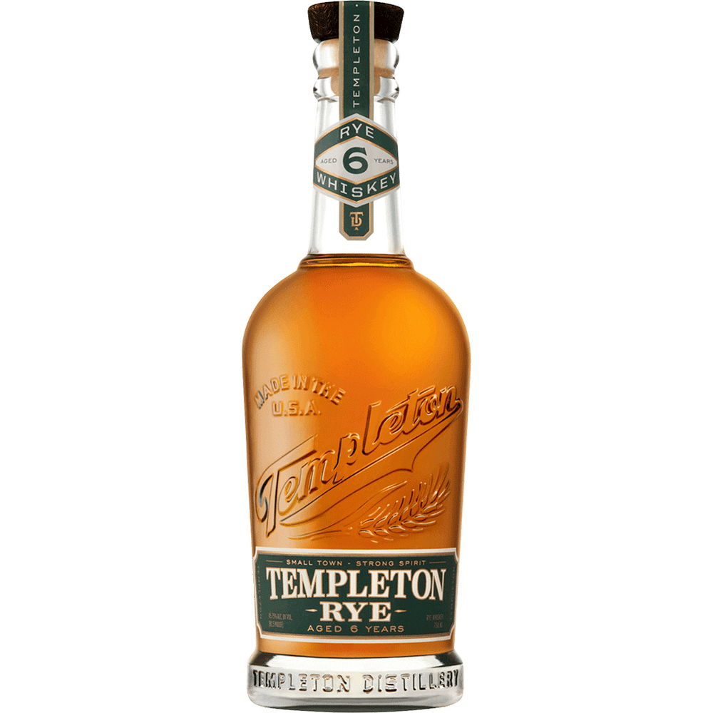 Templeton 6 Year Old Rye Whiskey