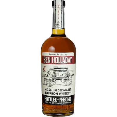 Ben Holladay 6Yrs Bottled-in-Bond - Bourbon bottle available at Buffalo House Liquor & Wines