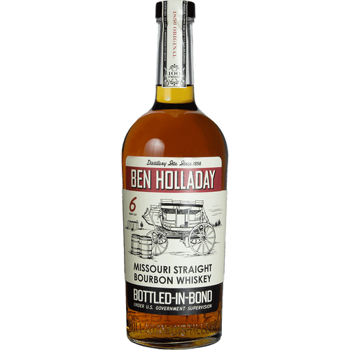 Ben Holladay 6Yrs Bottled-in-Bond 750ML Front Bottle Label
