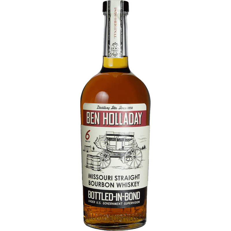 Ben Holladay 6Yrs Bottled-in-Bond - Bourbon bottle available at Buffalo House Liquor & Wines