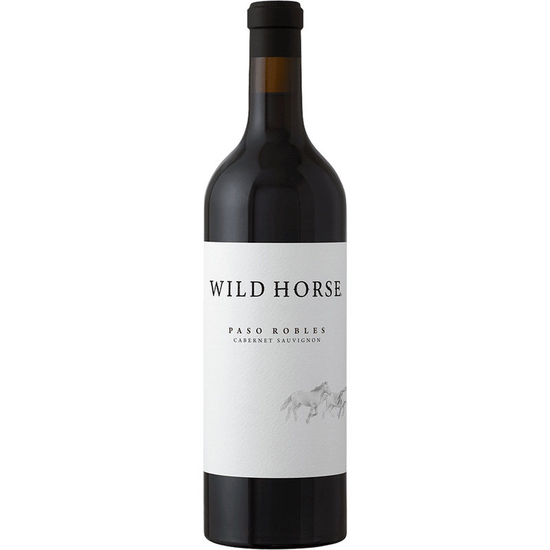 Wild Horse Paso Robles Cabernet Sauvignon 750ML Front Bottle Label