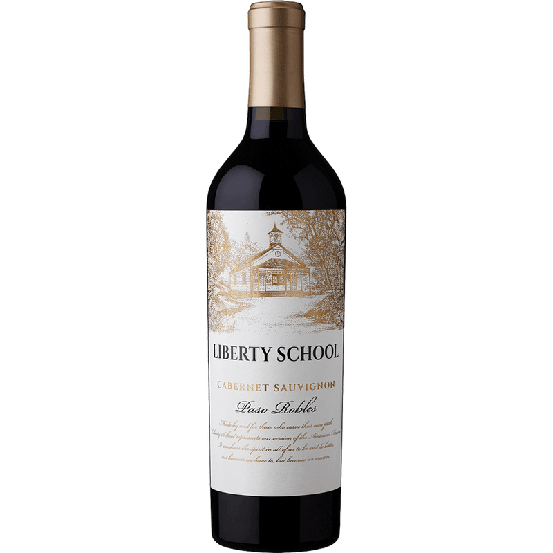 Liberty School Cabernet Sauvignon 750ML Front Bottle Label