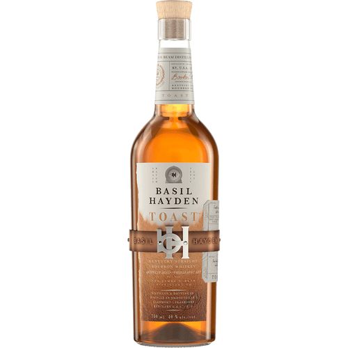 Basil Hayden Toast Bourbon Whiskey 750ML Front Bottle Label