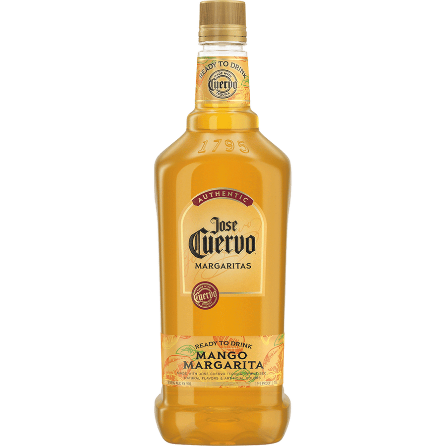 Jose Cuervo Mango Margarita 1.75L Front Bottle Label