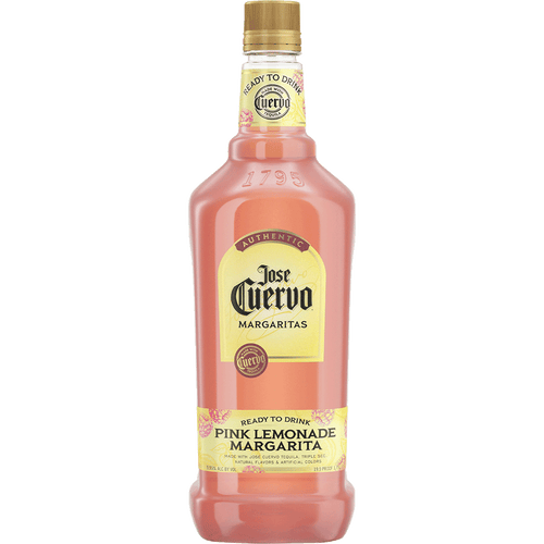 Jose Cuervo Pink Lemonade Margarita 200ML Front Bottle Label