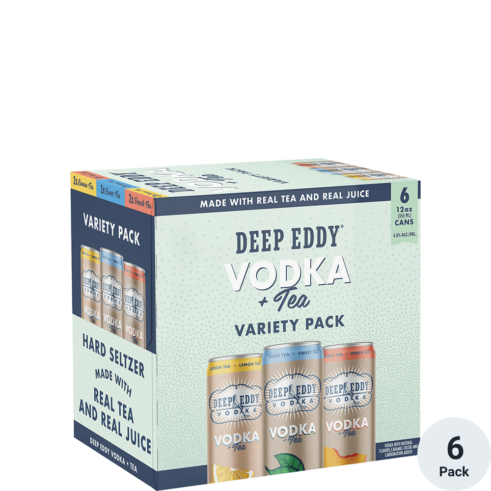 Deep Eddy Vodka + Tea Variety Pack