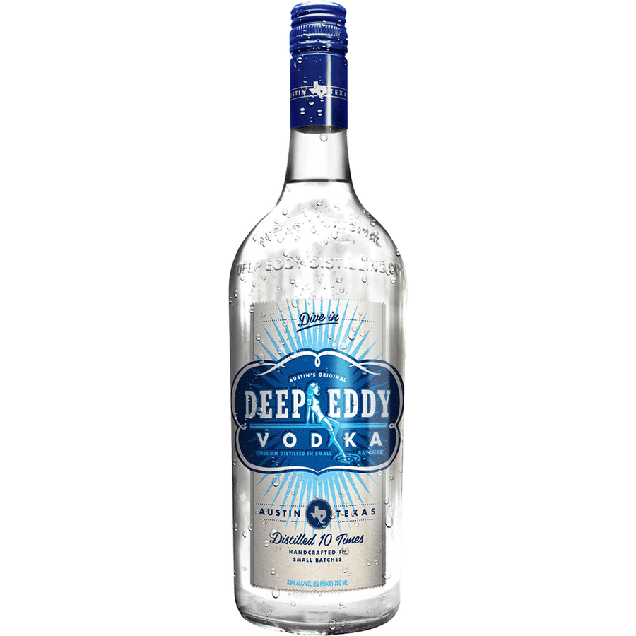 Deep Eddy Original Vodka 1.75L Front Bottle Label