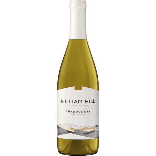 William Hill Estate North Coast Chardonnay 750ML Front Bottle Label