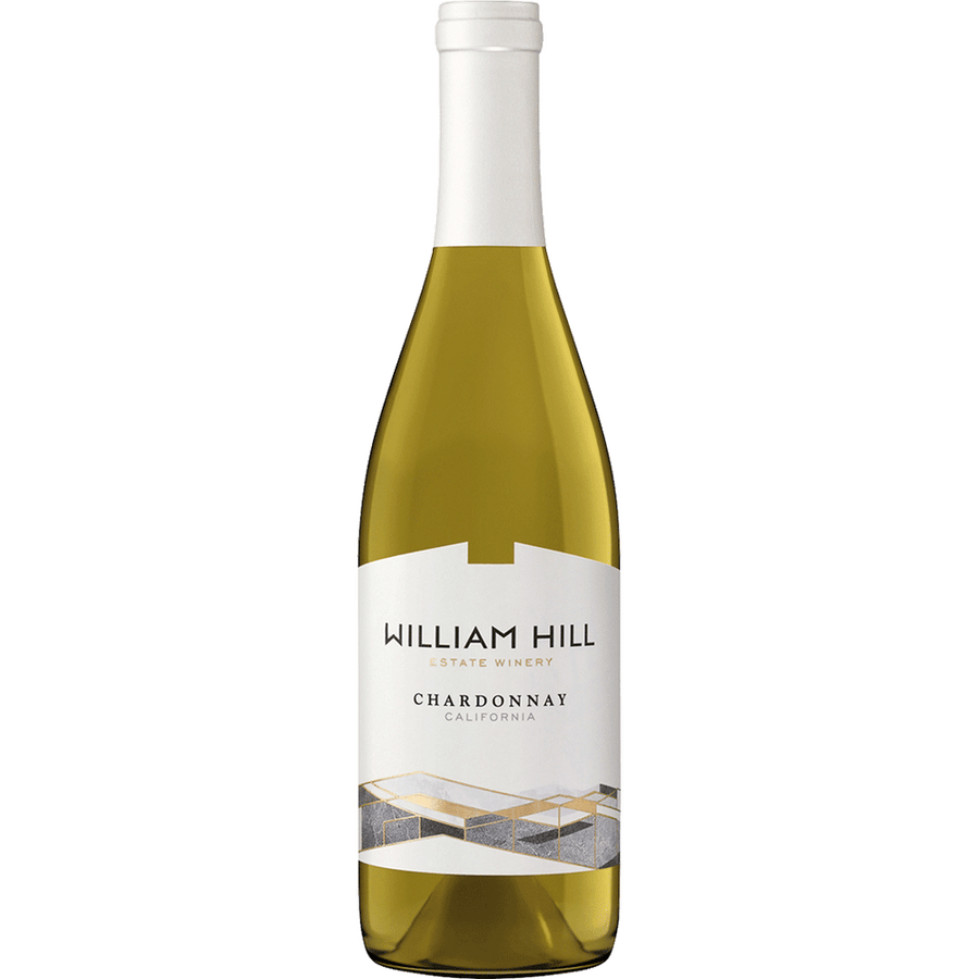 William Hill Estate North Coast Chardonnay 750ML Front Bottle Label
