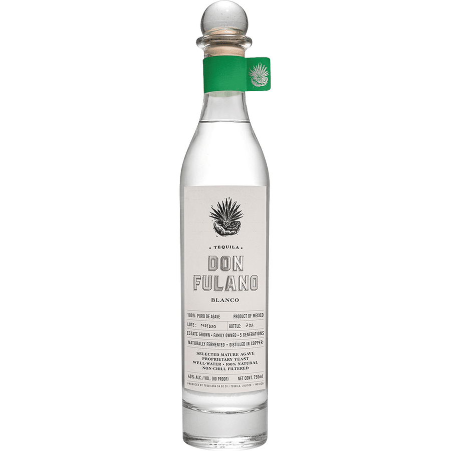 Don Fulano Blanco 750ML Front Bottle Label