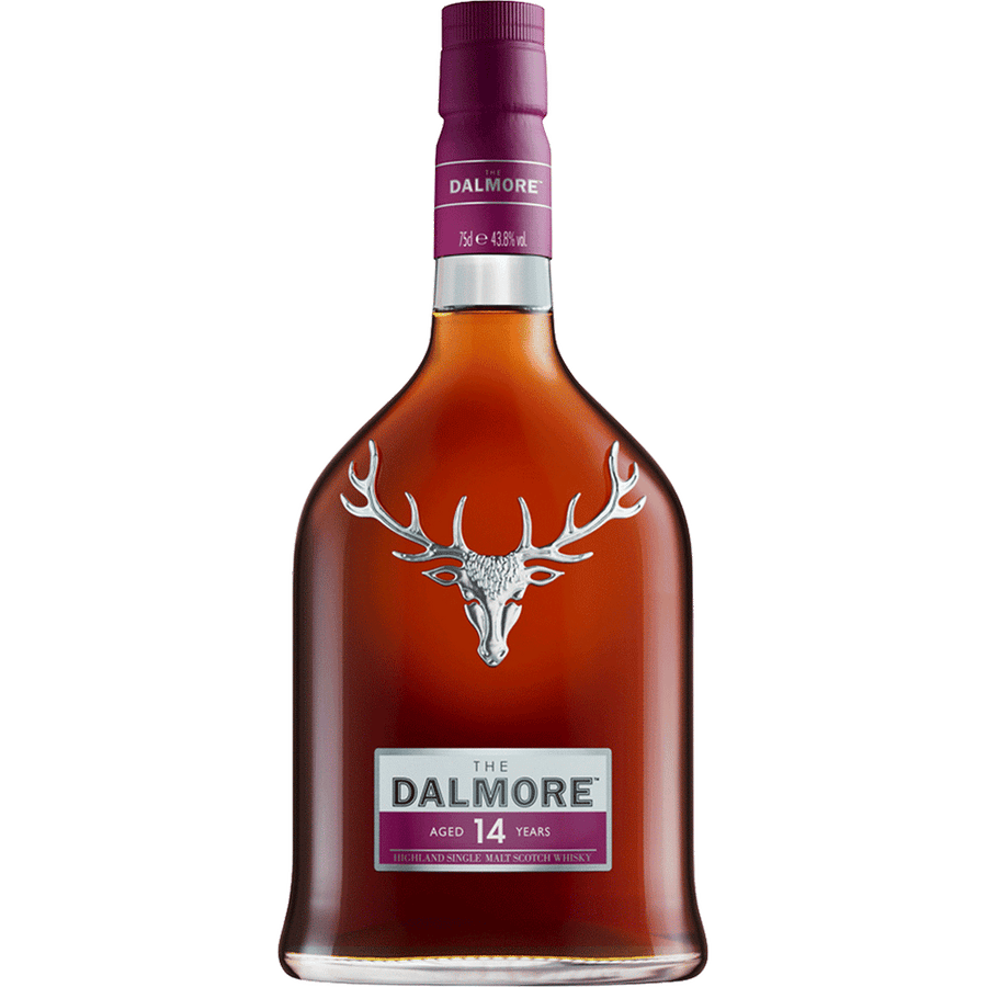The Dalmore 14 Year Old 750ML Front Bottle Label