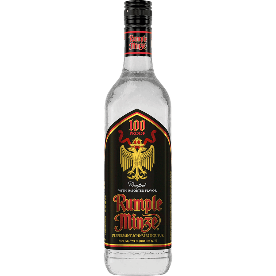Rumple Minze Peppermint 750ML Front Bottle Label