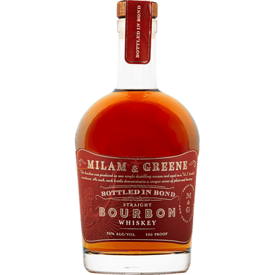Milam & Greene BInB Small Batch Straight - Bourbon bottle available at Buffalo House Liquor & Wines