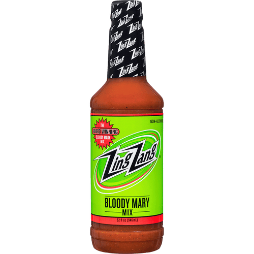 Zing Zang Bloody Mary Mix 32oz Front Bottle Label
