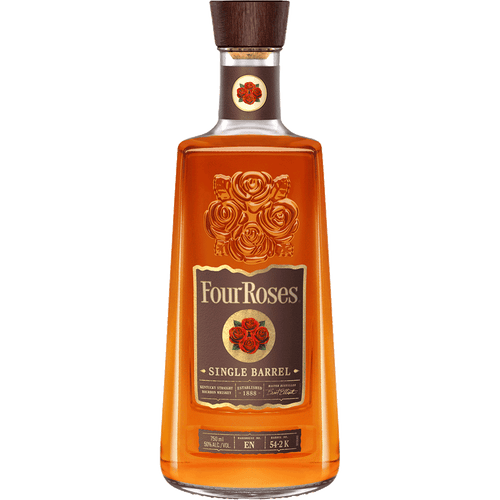 Four Roses Single Barrel Bourbon 750ML Front Bottle Label