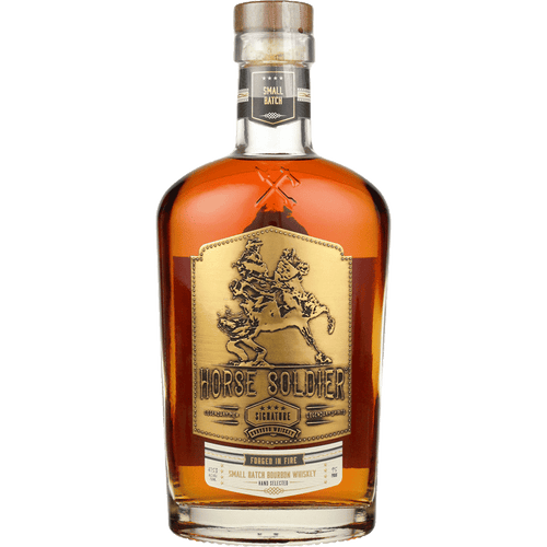 Horse Soldier Small Batch Bourbon 750ML Front Bottle Label