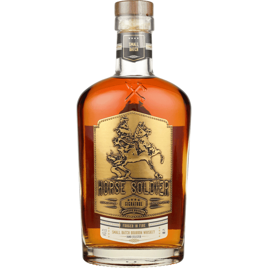 Horse Soldier Small Batch Bourbon 750ML Front Bottle Label