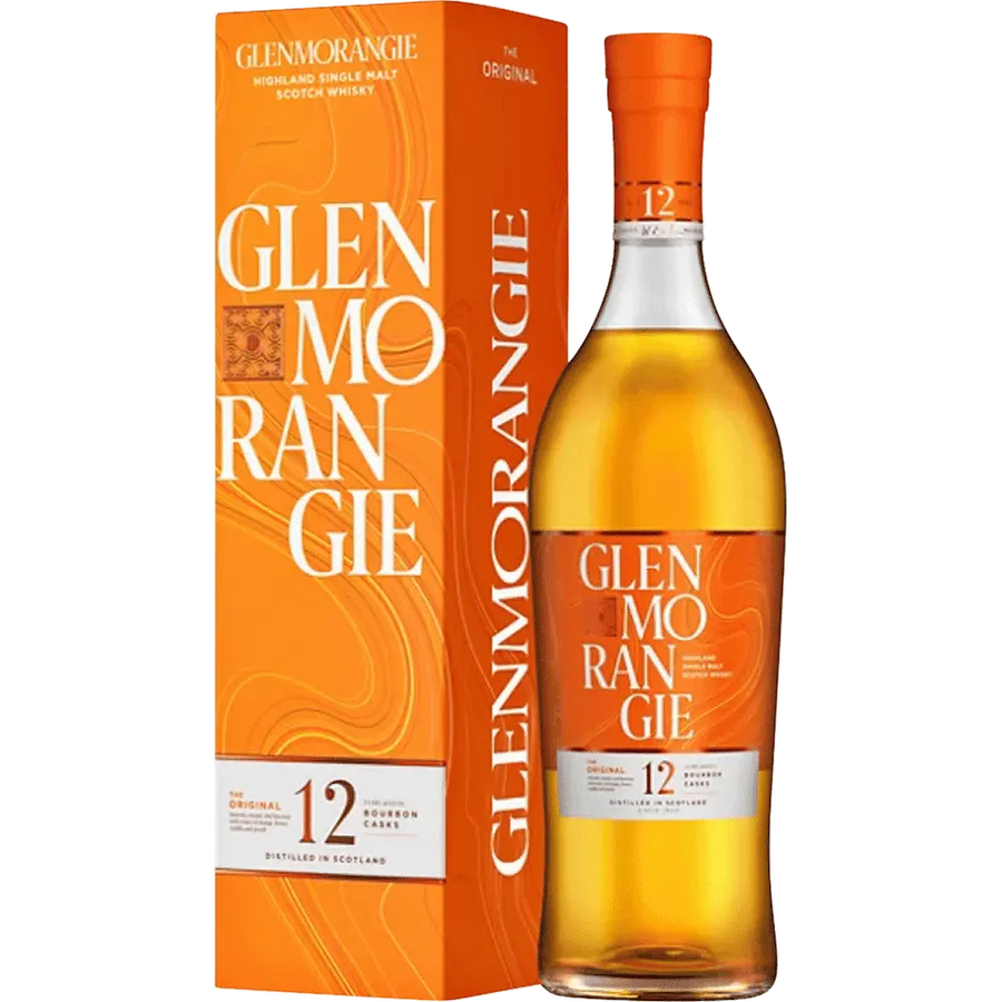 Glenmorangie 12Yrs Single Malt 750ML Front Bottle Label
