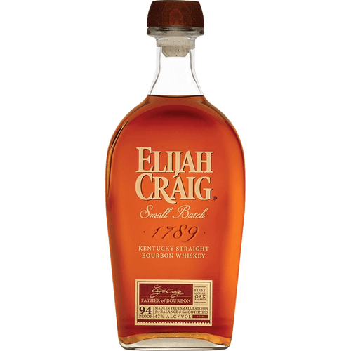Elijah Craig Small Batch 50ML Front Bottle Label
