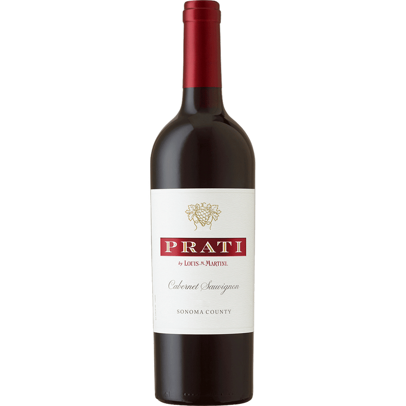 Louis M. Martini Prati Cabernet 750ML Front Bottle Label