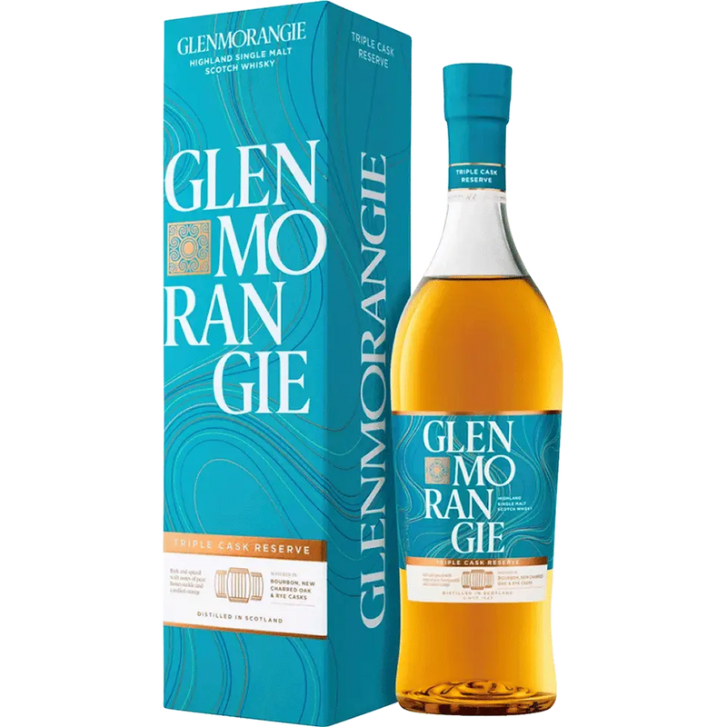 Glenmorangie Triple Cask Single Malt 750ML Front Bottle Label