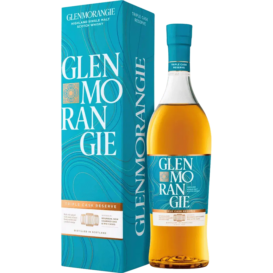 Glenmorangie Triple Cask Single Malt 750ML Front Bottle Label