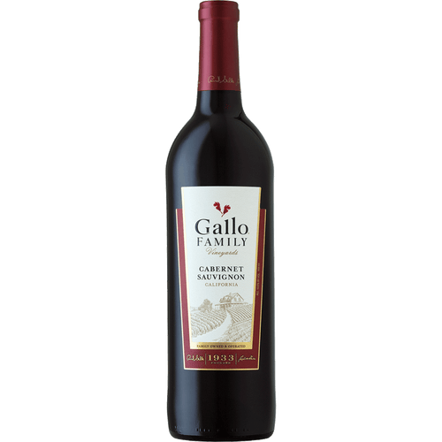 Gallo Family Vineyards Cabernet Sauvignon 1.5L Front Bottle Label