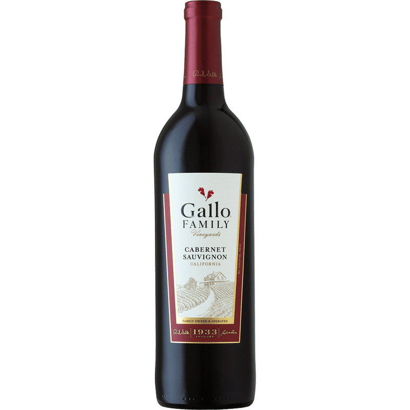 Gallo Family Vineyards Cabernet Sauvignon 1.5L Front Bottle Label