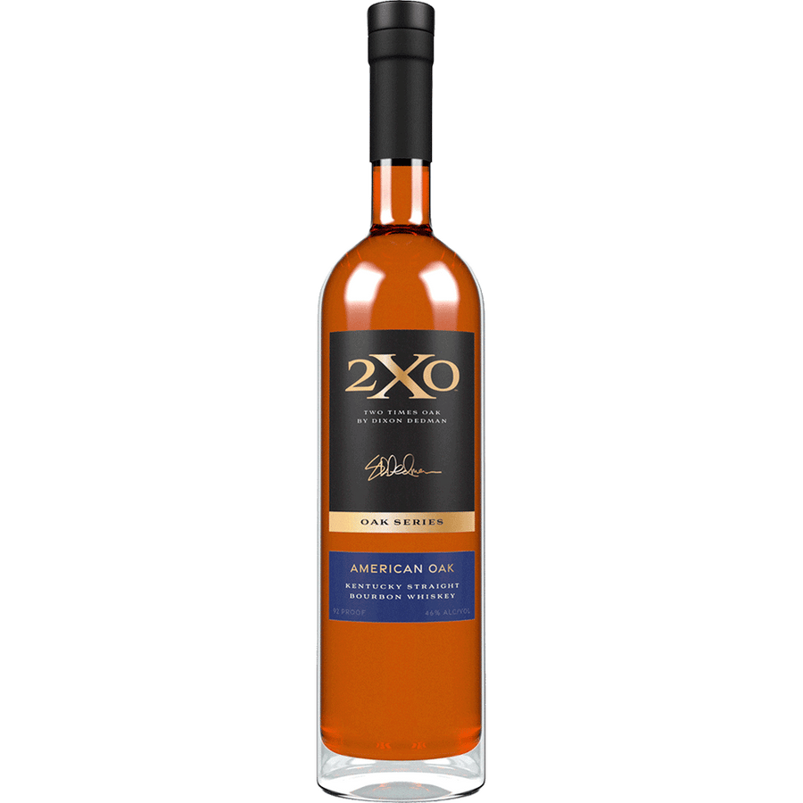 2XO American Oak Bourbon 750ML Front Bottle Label