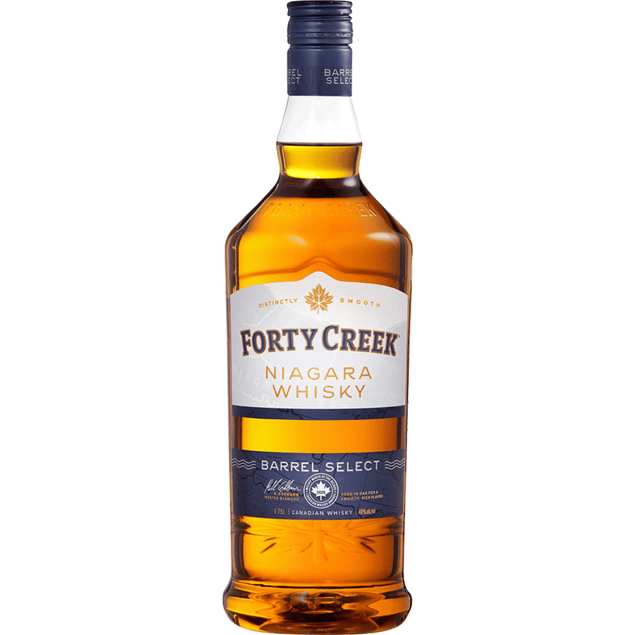 Forty Creek Barrel Select Whiskey 1L Front Bottle Label