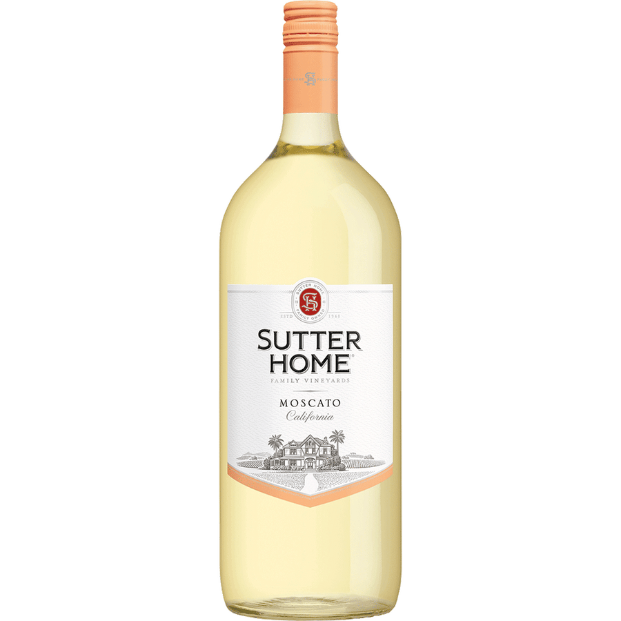 Sutter Home Moscato 187ML Front Bottle Label