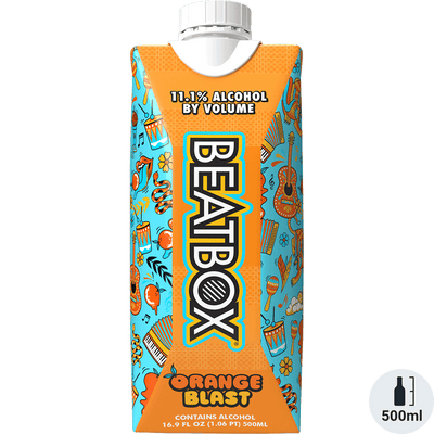 Beatbox Orange Blast - Ready-to-Drink Cocktail bottle available at Buffalo House Liquor & Wines