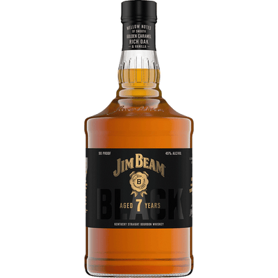 Jim Beam 7Yrs Black Straight - Bourbon bottle available at Buffalo House Liquor & Wines