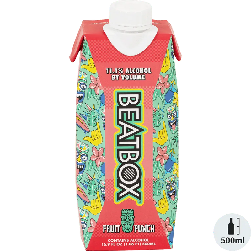 Beatbox Fruit Punch - Ready-to-Drink Cocktail bottle available at Buffalo House Liquor & Wines