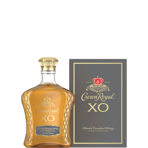 Crown Royal XO Canadian Whiskey 375ML Front Bottle Label