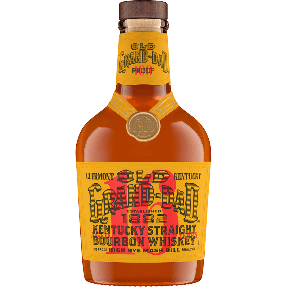 OLD GRAND-DAD HIGH RYE MASH BILL 16 YR