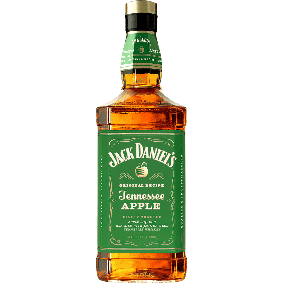 Jack Daniel's Tennessee Apple Whiskey 375ML Front Bottle Label