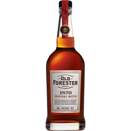 Old Forester 1870 Original Batch 750ML Front Bottle Label