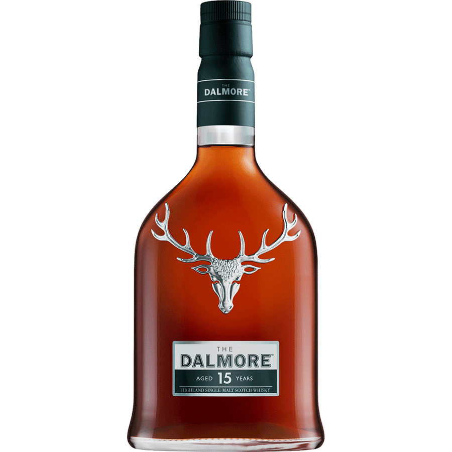 The Dalmore 15 Year Old 750ML Front Bottle Label