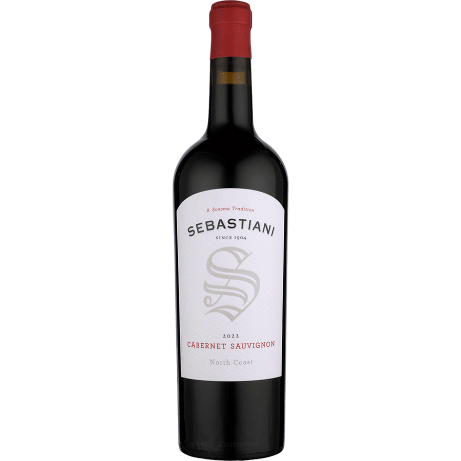 Sebastiani Cabernet Sauvignon 750ML Front Bottle Label