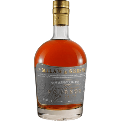 Milam & Greene Unabridged Blended Bourbon - Bourbon bottle available at Buffalo House Liquor & Wines