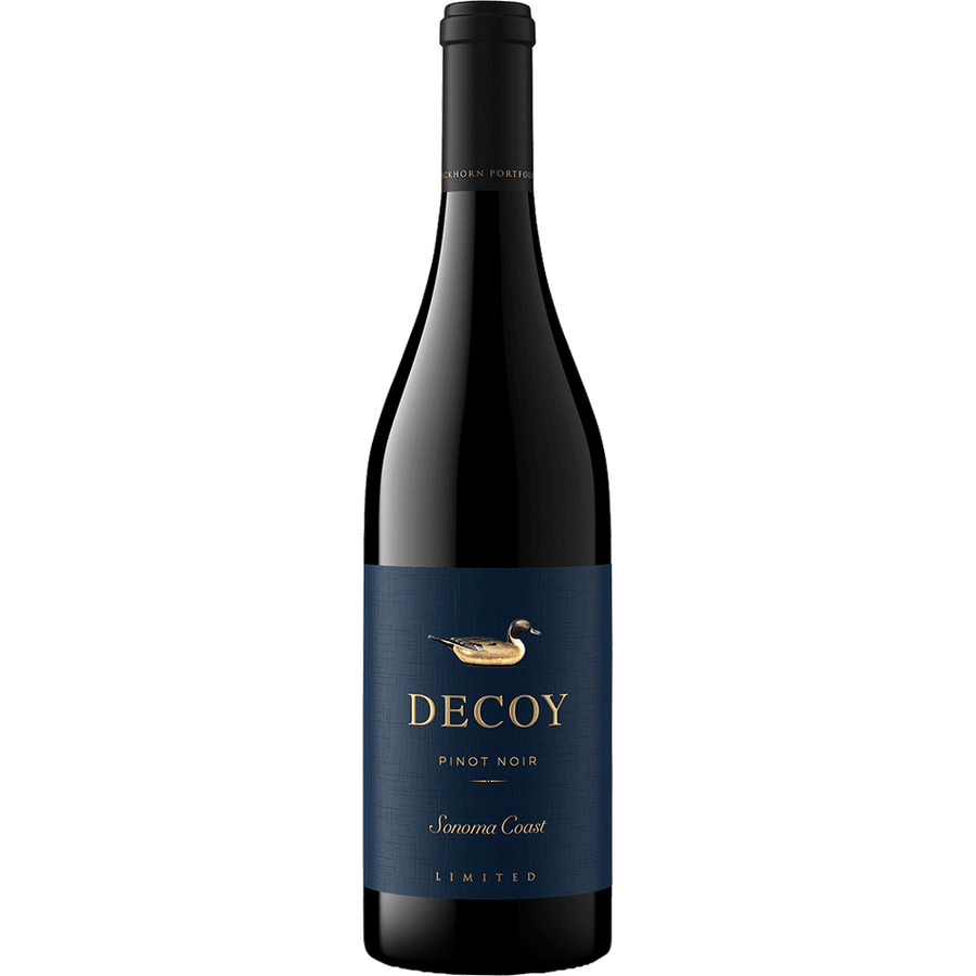 Decoy Limited Pinot Noir Sonoma Coast 750ML Front Bottle Label