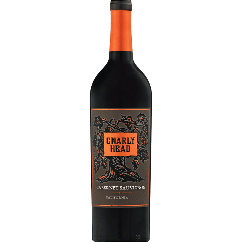 Gnarly Head Cabernet Sauvignon 750ML Front Bottle Label