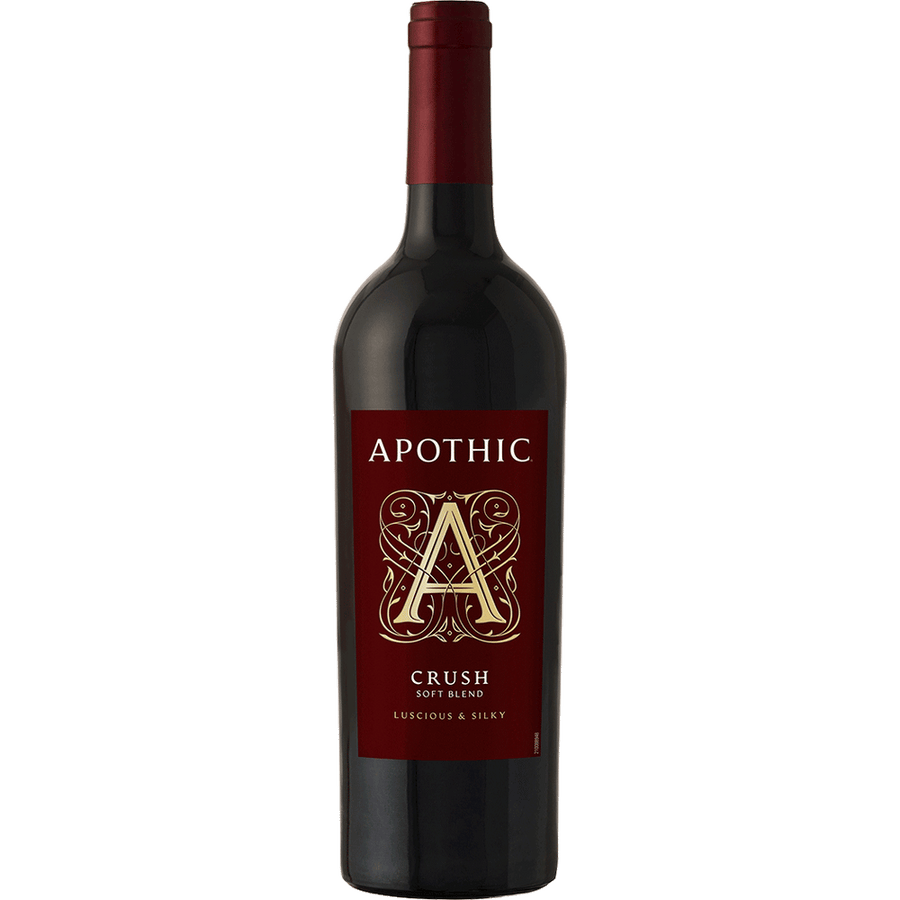 Apothic Crush Smooth Red Blend California 750ML Front Bottle Label