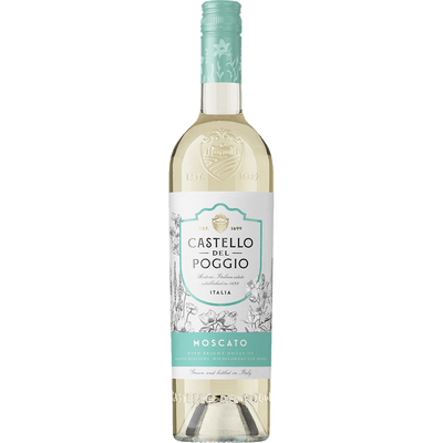 Castello del Poggio Moscato - White Wine bottle available at Buffalo House Liquor & Wines