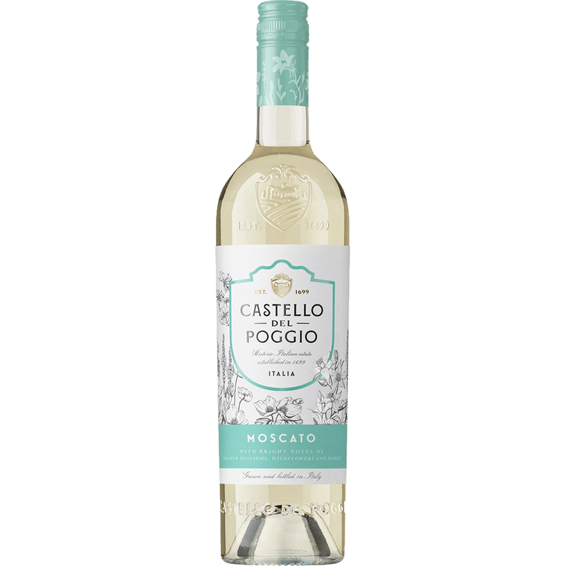 Castello del Poggio Moscato - White Wine bottle available at Buffalo House Liquor & Wines