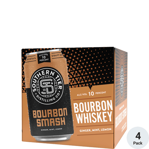 Southern Tier Bourbon Smash 4pk-12oz Cans Front Bottle Label