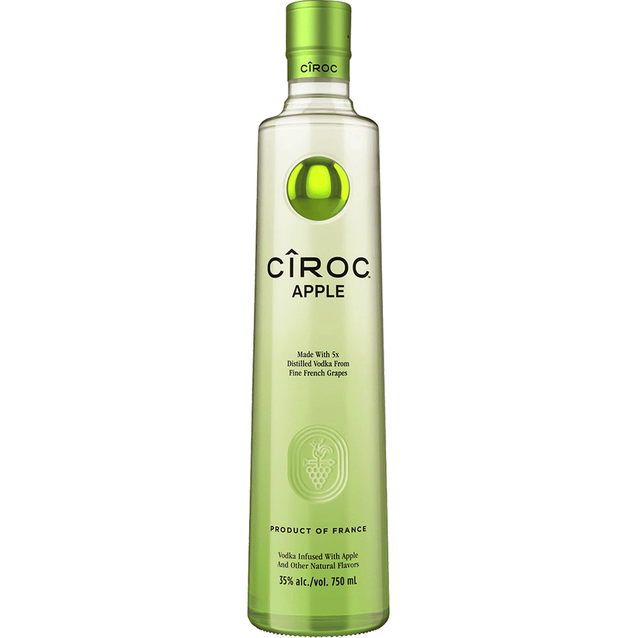 CIROC Apple 50ML Front Bottle Label